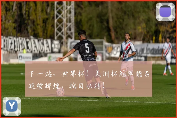 下一站,世界杯!美洲杯冠军能否延续辉煌,拭目以待!